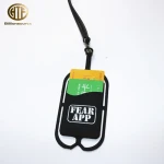 silicone necklace lanyard cell phone holder