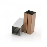 Silver Gold Stainless Steel Profile C Channel U Channel