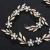 Import Simple alloy leaf hair band hair fork set pearl rhinestone bridal tiara hair accessories HS-J4650 HS-J4694 from China