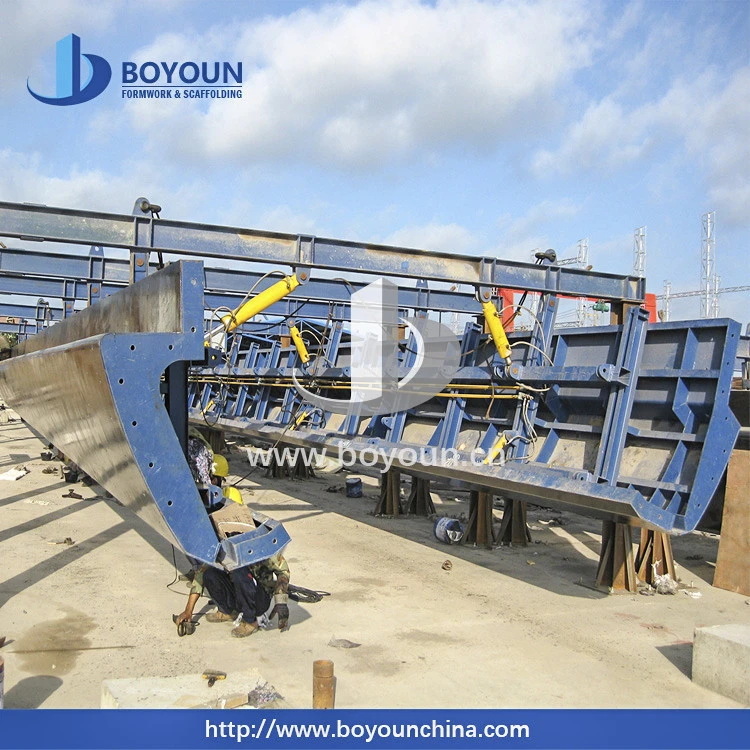 Singapore Malaysia Advanced Concrete Bridge precast steel box girder formwork
