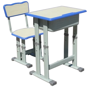single classroom school desk and chair
