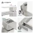 Import Single handle taps one hole waterfall mixer stainless steel sink tap bathroom face wash basin faucet from China