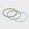 SKY 2.5mm Bracelet Braided Handmade Dragon Scale Bracelets Golden Lucky Friendship For Women