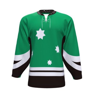 Slim Fit Funny Youth customized sublimation ice hockey jersey shirts