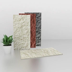 Small Flexible Artificial Stone Rough Slate Sandstone Wall Tile for Deco