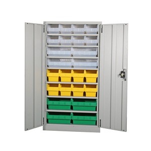 Small parts storage bin Cabinet for warehouse tool origanizing