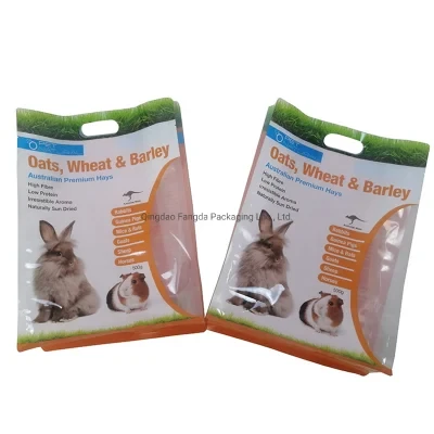 Small Pet Food Bag Dog Food Packaging Bag Flat Bottom Bag for Cat Food Packaging Manufacturer