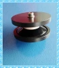 Small Plastic Pulley combined with high polishing ceramic , Ceramic Wire Roller , Nylon rope pulley