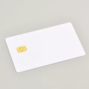 Smart PVC IC Blank Credit Cards Printing SLE4442 Chip Cards