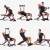 Import snode Wholesale dumbbell Folding Home fitness professional exercise weight lifting bench Press Stool Fitness chair bench from China
