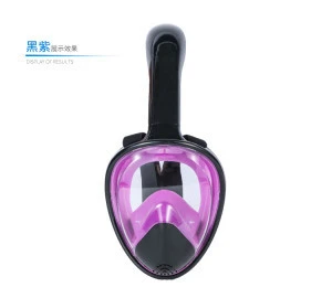 Snorkeling Mask Adult Snorkeling Full Face Mask Silicone Anti-Fog Diving Mask