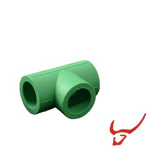 Socket Fusion Joint Connection Method PPR Pipe Fitting Tee Coupling butt-welding tee joint PPR Plastic Manufacturers Equal Tee