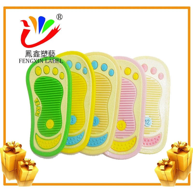 Soft PVC non slip rubber soles	for baby shoe