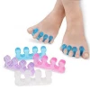 Soft Silicone Gel Flexible Finger Form For Manicure Pedicure Nail Tool Foam Toe Spacer Separators Bunion Silicone Toe Separators