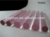 sole selling pink borosilicate glass rod