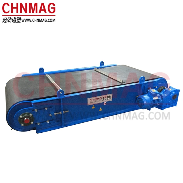 Solid Waste Magnetic Separator / Magnetic Conveyor Separator for Ferrous Metal Removal