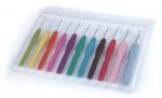 Sorts Colorful Aluminum Knitting Needles Crochet Hook Needles Knitting Needles With Soft handle