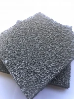 Soundproof Open Cell Porous AL Aluminium Foam Sheet Panels Insulation Materials