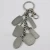 Import souvenir gift embossed keychain keys from China