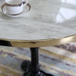 (SP-RT599) Modern marble table for restaurants cafe beautiful coffee table