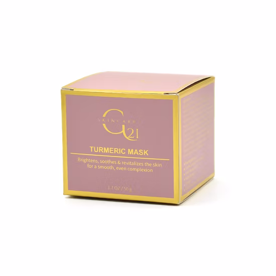 Custom Coated Paper Packaging Box for Skin Care Beauty Products Small Size Sponge Liner Embossing for Cosmetic Serums Perfumes