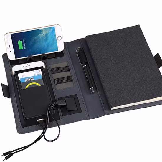 Wireless Charging Notebook Creative Power Bank Notes