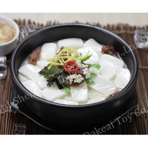 special tailor-made OEM fake korea rice cake soup Pickles model for restaurant display tofu