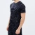 Import speckled black cut and sew t-shirt manufacture service from China