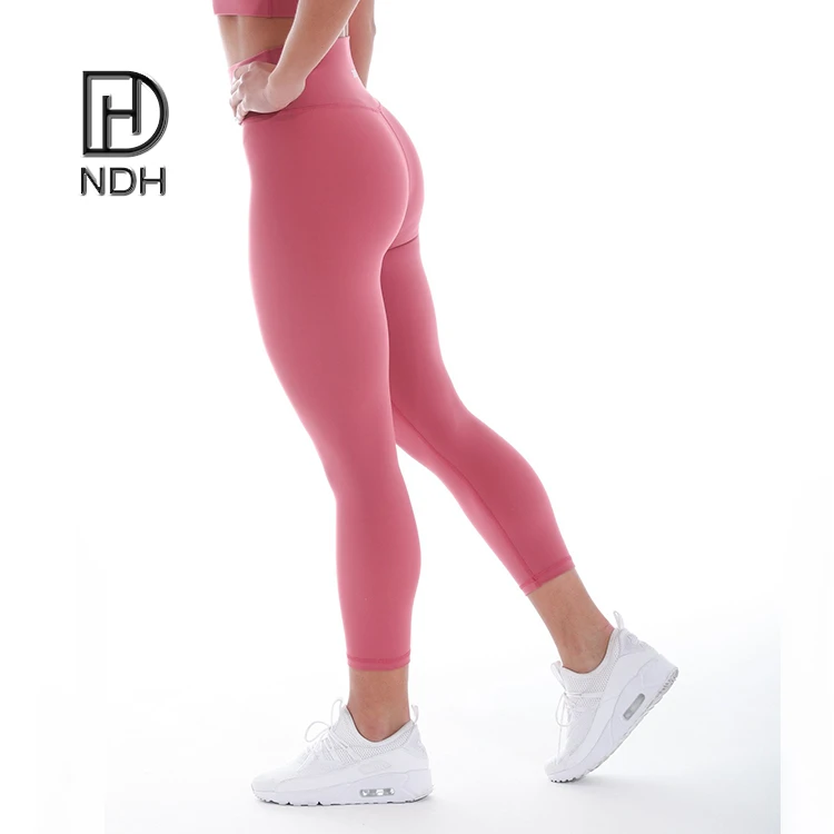 Sportive Full-Length Yoga Leggings With Inner Pockets Stretch Workout Recycle Elastane Sustainable Fabric