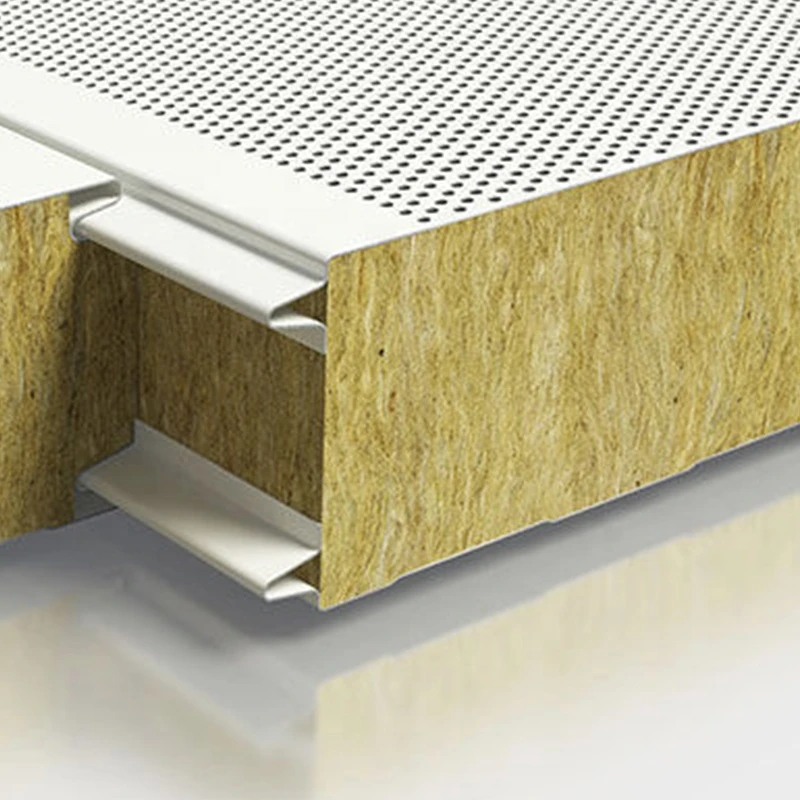 Spot Doods  Metal Sandwich Panel Insulation Glass or fiberglass Wool Slab