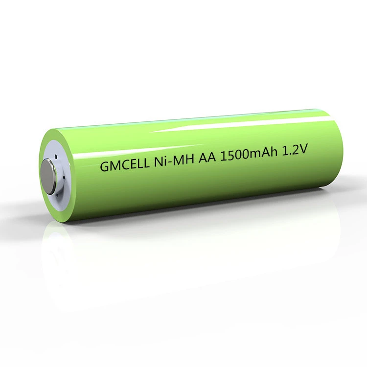 Stable Performance AA NI-MH Rechargeable 1500mAh 1.2v NIMH Battery