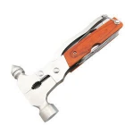 Stainless Steel Car Life Saving Hammer Emergency Escape Hammer Multitools with Screwdriver /Pliers / Saw / Knife / Bottle Opener