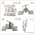 Import Stainless steel fixing C Bracket to cladding stone Architectural Marble Decoration System from China