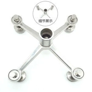 stainless steel spiders for point supporting glass curtain walls