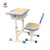 Import steel and plastic primary middle school desk and chair for student from China