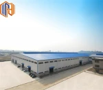 Steel Structure Framed Commercial Office Building, Structural Steel Truss Prefab workshop building