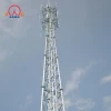Steel structure galvanized 3-legs triangular angle-steel telecommunication tower
