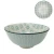 Import Stocked 4.75&quot; japan style full print color design hotel restaurant food rice noodle round ceramic bowl from China