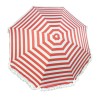 Stripe Beach Umbrella with Tassles