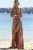Import Summer dresses with sleeveless halter dresses and sexy high-waisted V-neck dresses on the beach from China