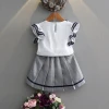 summer wholesale model baby girls cotton casual dresses child dress