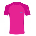 sun block beach swimsuit rash guard shirt for women anti-uv TOP chlorine resistant swim shirts No.202aa1