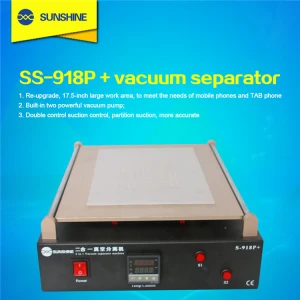 SUNSHINE SS-918P+ 17.5 Inch Vacuum Lcd Separator Machine With 2 Vacuum Pump