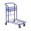 supermarket shopping trolley warehouse platform hand trolley cart