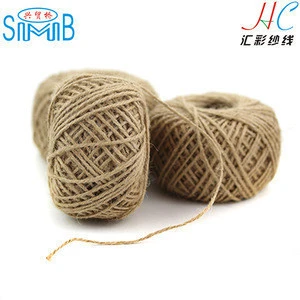 Suzhou factory supply fancy jute yarn with low price