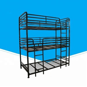 SW-B07 cheap metal triple bunk beds sale