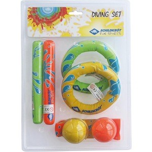 Swimming Pool Games Toys Neoprene Diving Set including ring stick streamer