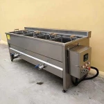 Table Top Electrical Deep Fryer French Fries Machine 2 Tank Commercial Potato Chip Fryer