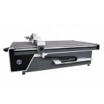 Tablecloth PVC soft glass cutting machine by vibrating knife
