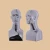 Import Tall Female Mannequin Chrome Head Durable ABS Plastic from China